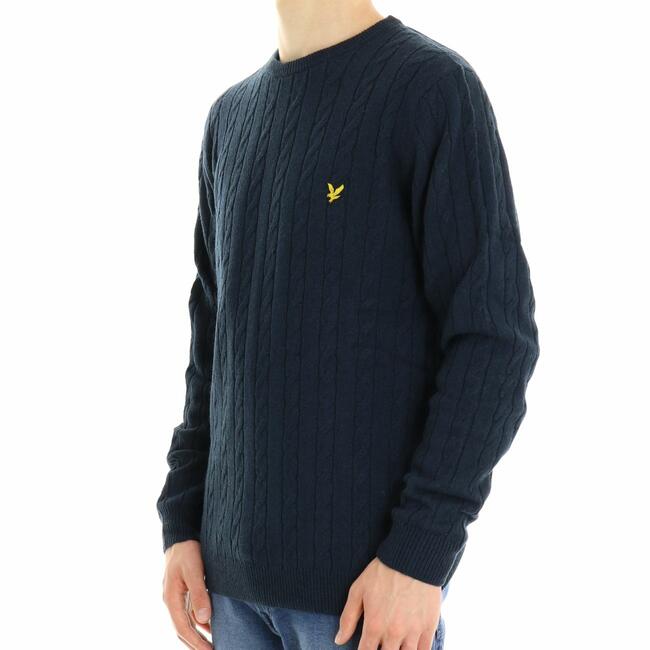 MAGLIA GIROCOLLO TRECCE LYLE & SCOTT - Mad Fashion | img vers.650x/